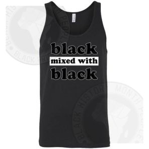 Black Mixed With Black Tank