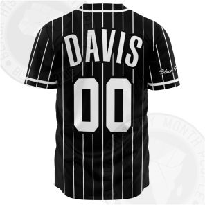 Black Panther Angela Davis Baseball Jersey