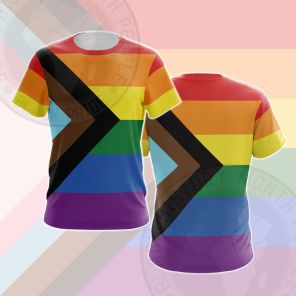 Black Pride Banner Cosplay T-shirt