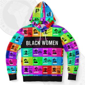 Black Women Contribution Fashion Hoodie