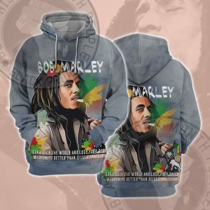 BOB MARLEY DONT LOSE YOUR SOUL Cosplay Hoodie