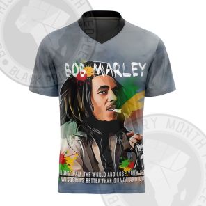 BOB MARLEY DONT LOSE YOUR SOUL Football Jersey