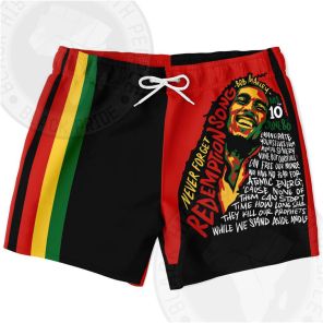 Bob Marley Rasta Shorts