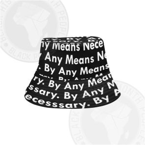 By Any Mean Necessary Black Bucket Hat