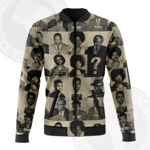 Civil Rights Hero Leaders All Over Printed Bomber Jacket