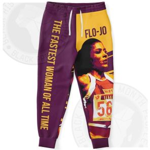 Flo-Jo The Fastest Woman of All Time Joggers