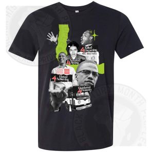 Four Heroes Rosa Obama Mlk Malcolm X T-shirt