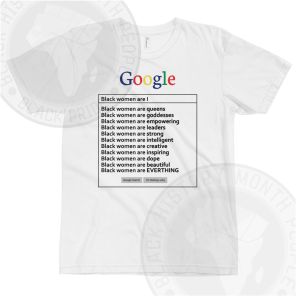 Google Black Woman T-shirt