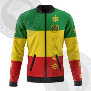 Haile Selassie I Banner Bomber Jacket