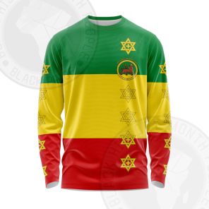 Haile Selassie I Banner Long Sleeve Shirt