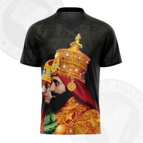 Haile Selassie I Collage Football Jersey