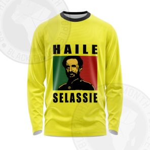 Haile Selassie I Icon Long Sleeve Shirt