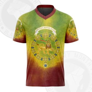 Haile Selassie I Son of the Lion Football Jersey
