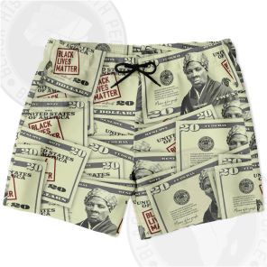Harriet Tubman 20 Dollar Shorts