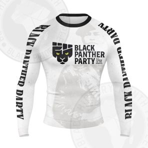 Huey Newton Black Panther Party Justice Long Sleeve Compression Shirt
