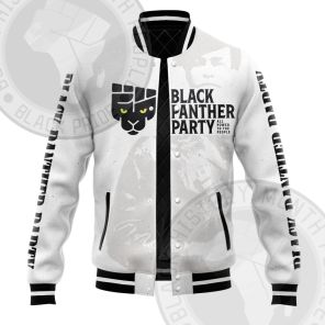 Huey Newton Black Panther Party Justice Varsity Jacket