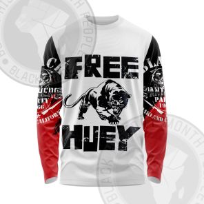 Huey Newton Free Huey Long Sleeve Shirt