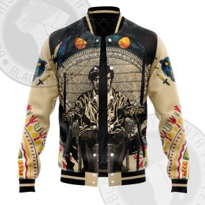 Huey Newton Majesty Varsity Jacket