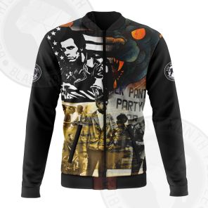 Huey Newton You Have To Pick The Gun Up Bomber Jacket