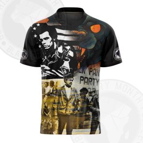 Huey Newton You Have To Pick The Gun Up Football Jersey