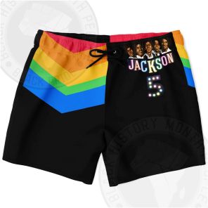 Jackson 5 Red Shorts