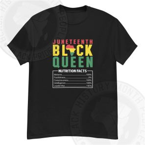 Juneteenth Black Queen T-shirt