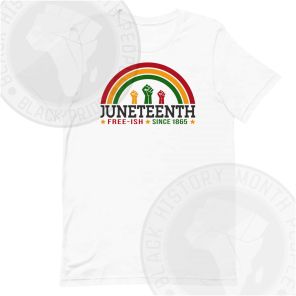 Juneteenth Rainbow T-shirt