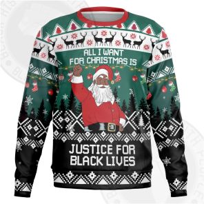 Justice For Black Lives Ugly Sweatshirt