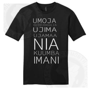 Kwanzaa 7 Principles T-shirt