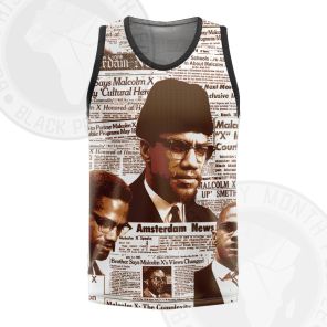 MALCOLM X All Over Print Basketball Jersey