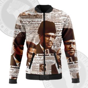 MALCOLM X All Over Print Bomber Jacket