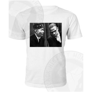 Malcolm X Best Enemies T-shirt
