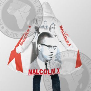MALCOLM X FACES Dream Cloak