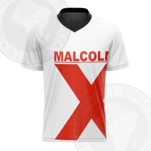 MALCOLM X FACES Football Jersey