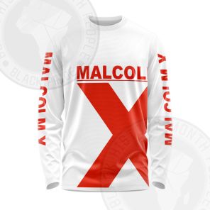 MALCOLM X FACES Long Sleeve Shirt
