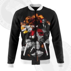 Malcolm X Picture Bomber Jacket