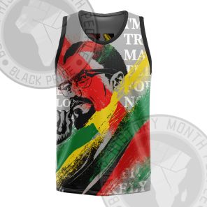 Malcolm X Rastafari Movement Basketball Jersey