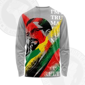 Malcolm X Rastafari Movement Long Sleeve Shirt