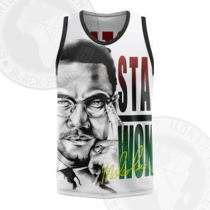 Malcolm X STAY WOKE Basketball Jersey