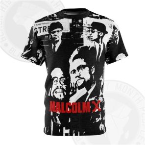 Malcolm X White Infinite T-shirt