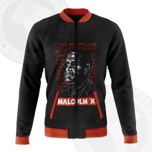 Malcolm X Wisdom Bomber Jacket
