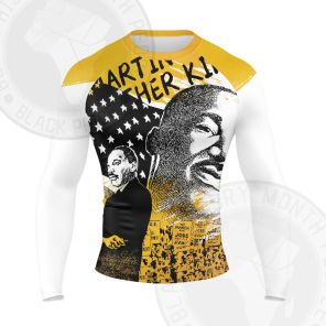 Martin Luther King Comics Long Sleeve Compression Shirt