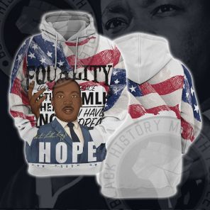 Martin Luther King Equality Cosplay Hoodie
