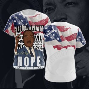 Martin Luther King Equality Cosplay T-shirt