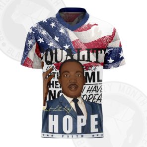 Martin Luther King Equality Football Jersey