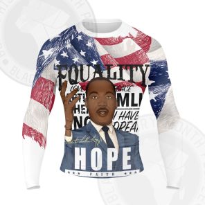 Martin Luther King Equality Long Sleeve Compression Shirt