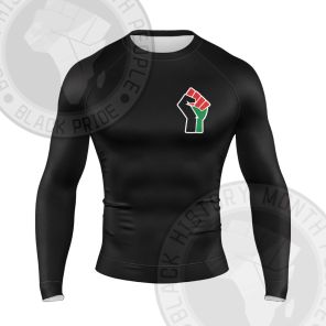 Martin Luther King MLK Riot Long Sleeve Compression Shirt