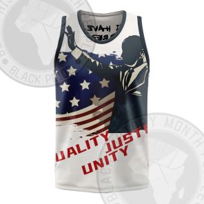 Martin Luther King USA Civil Rights Freedom Basketball Jersey