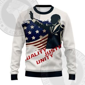Martin Luther King USA Civil Rights Freedom Sweatshirt