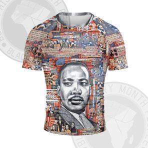 Martin Luther KingI have decided to stick to love Short Sleeve Compression Shirt
